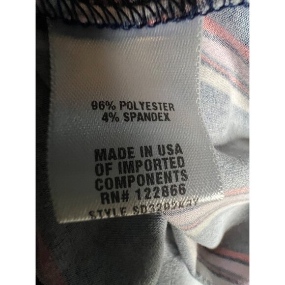 lilt stripe mini dress size 10 USA summer Pin Stripe comfortable mini - Picture 8 of 9